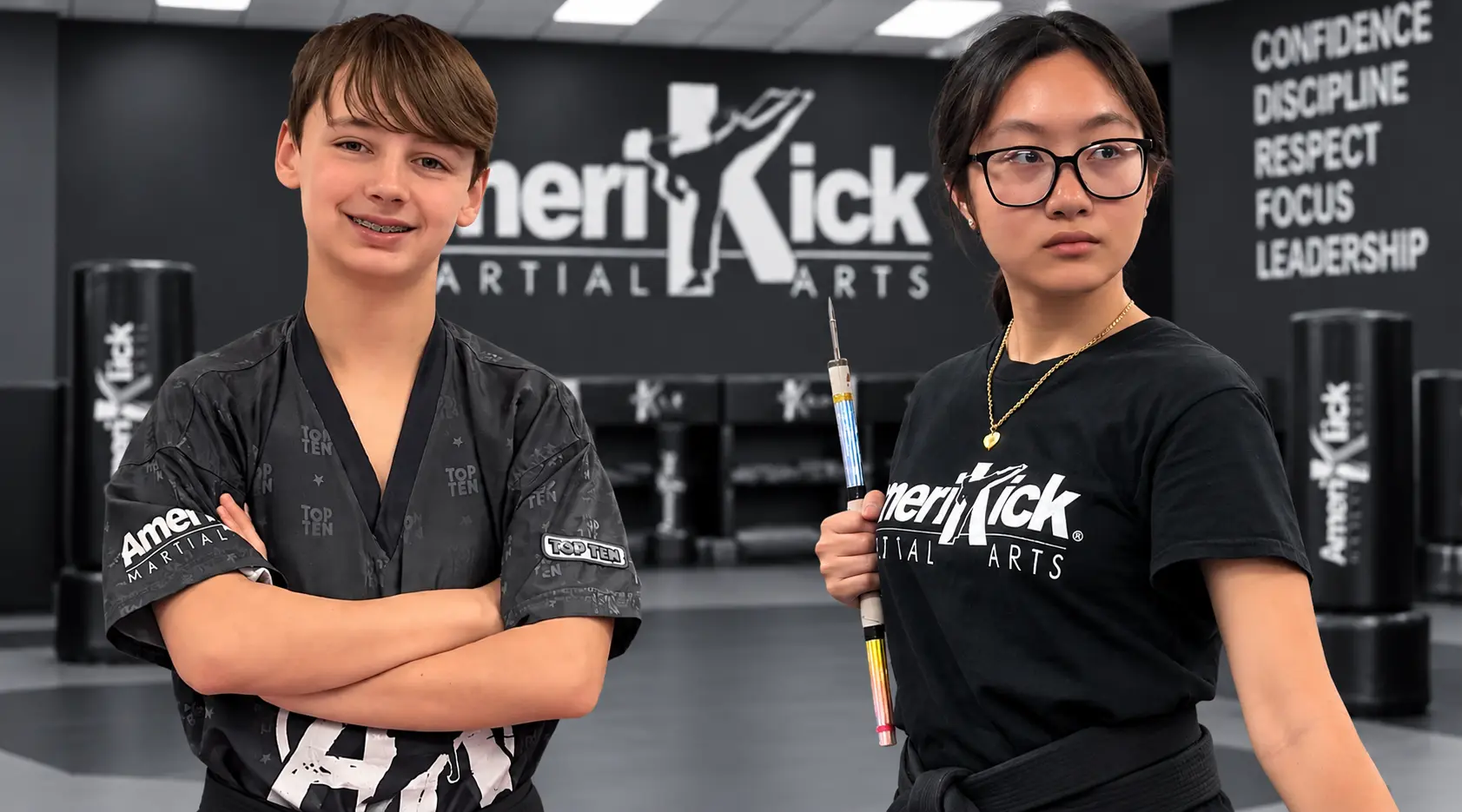 Teens & Adults class at AmeriKick