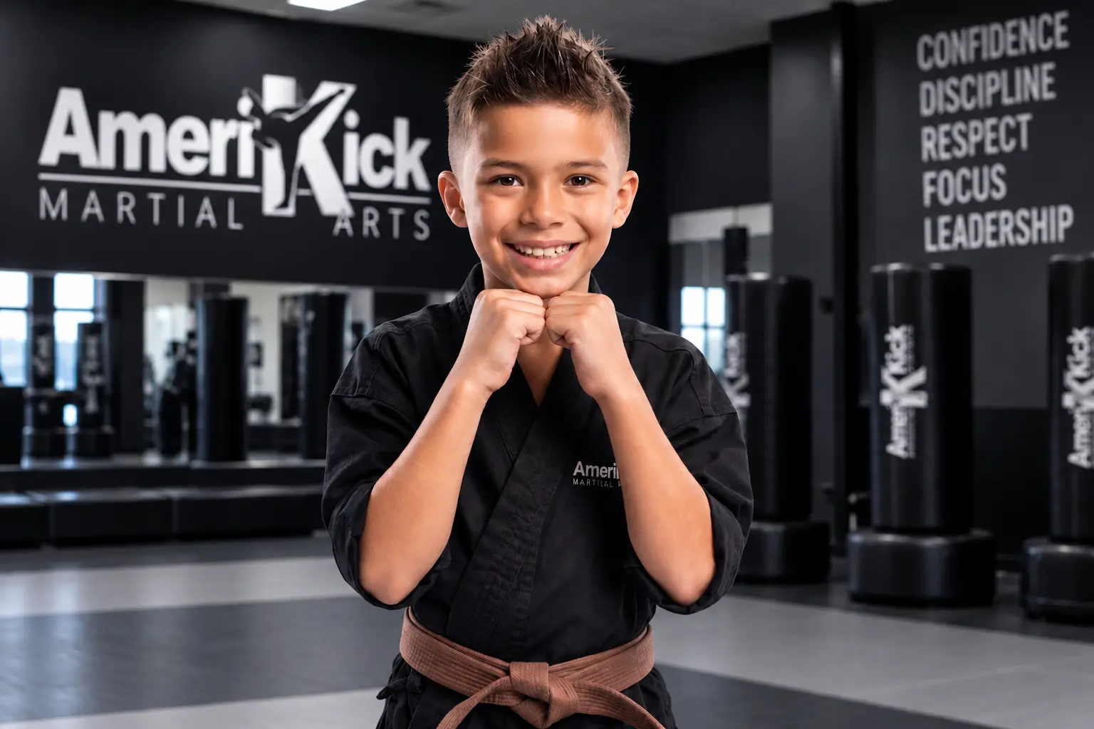 Little Champions class at AmeriKick